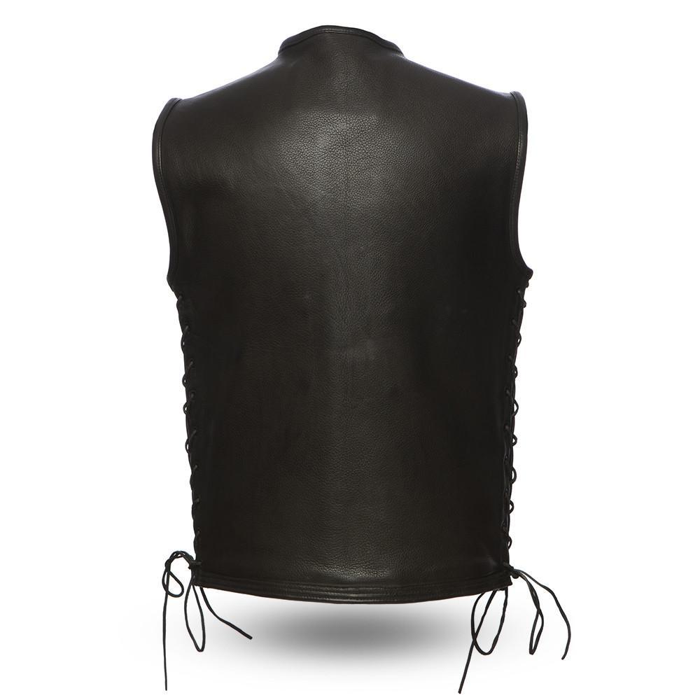Venom - Men's Leather Motorcycle Vest