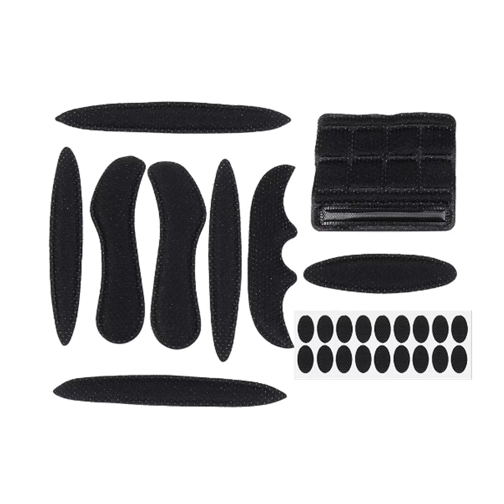 Red/Black 27pcs/set Helmet Padding Kits Sealed Sponge Replacement