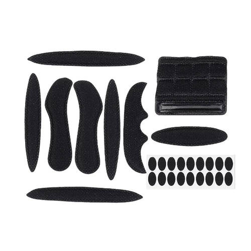 Red/Black 27pcs/set Helmet Padding Kits Sealed Sponge Replacement