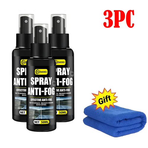 Motorcycle Helmet Anti-Fog Spray, Effectively Prevents Fogging,