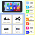 Jansite Dual Bluetooth Motorcycle Carplay Screen Navigation GPS