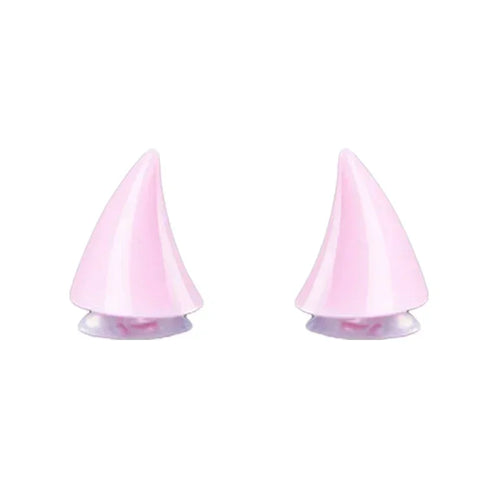 Motorcycle Helmet Devil Horn Silicone Suction Cup Helmet Decoration