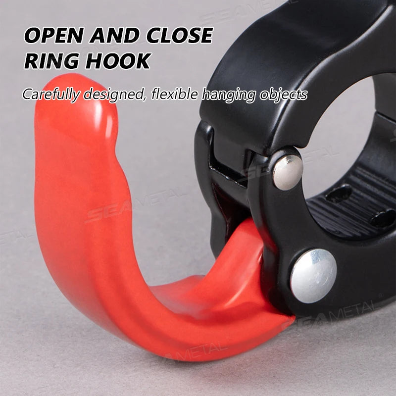 SEAMETAL Replaceable Bikes Hanging Bag Hook Multi-function