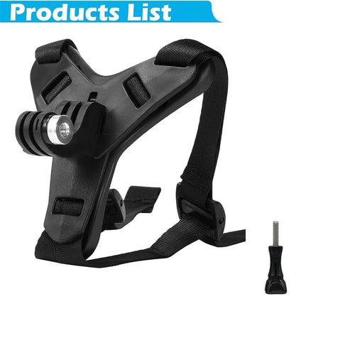 Motorcycle Helmet Strap Mount Phone Stand Holder For GoPro Hero 12 11