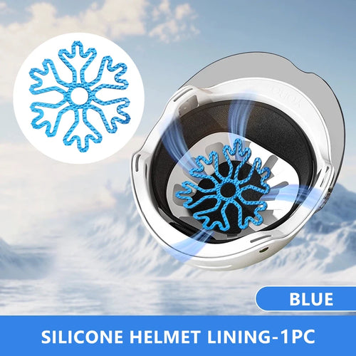 Motorcycle Helmet Interior Pad - Silicone Comfort Liner