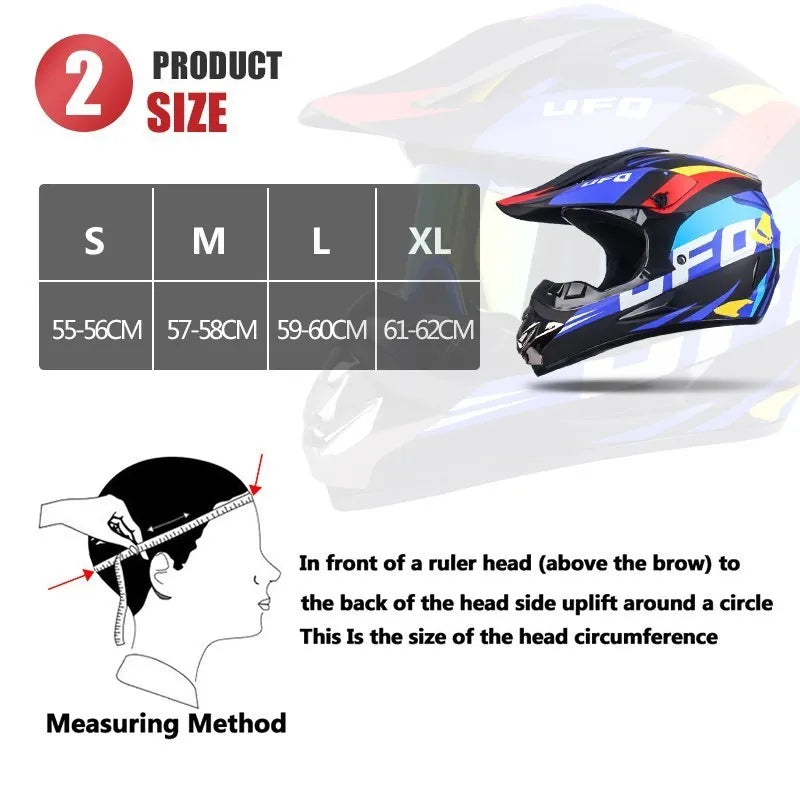 Free Gift For Adults Children Professional Off-road Helmet Motorcycle