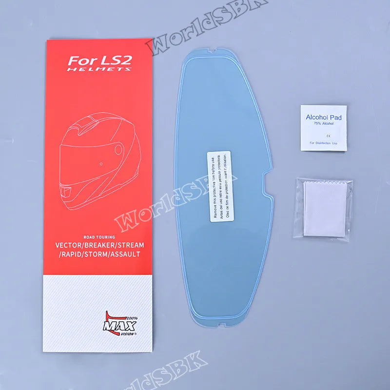 Motorcycle Helmet Visor Film Anti Fog for LS2 FF353 FF320 FF800 FF397