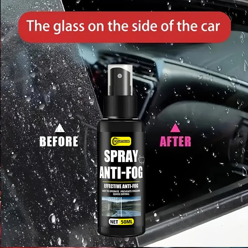 Motorcycle Helmet Anti-Fog Spray, Effectively Prevents Fogging,