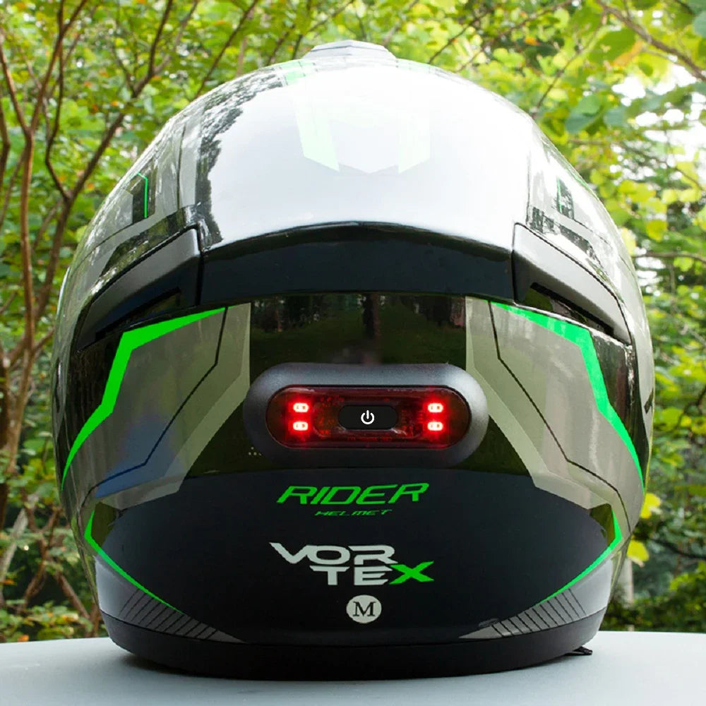 Rechargeable 4 Lamp Helmet Taillight Motorcycle Bicycle Helmet