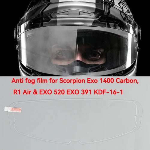 Motorcycle Helmet Visor Lens For KDF-16-1 Scorpion Exo 1400 Carbon, R1