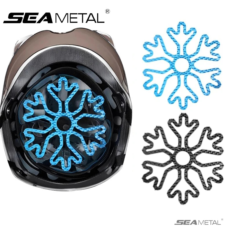 SEAMETAL Motorcycle Helmet Interior Pad Flexible Helmet Inner Silicone