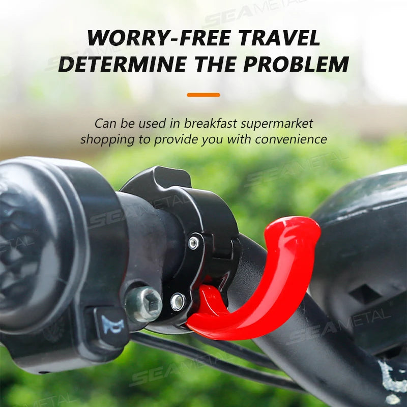 SEAMETAL Replaceable Bikes Hanging Bag Hook Multi-function