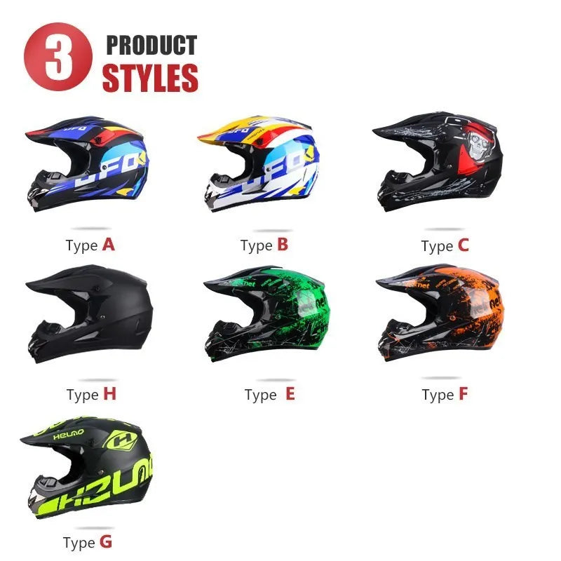 Free Gift For Adults Children Professional Off-road Helmet Motorcycle