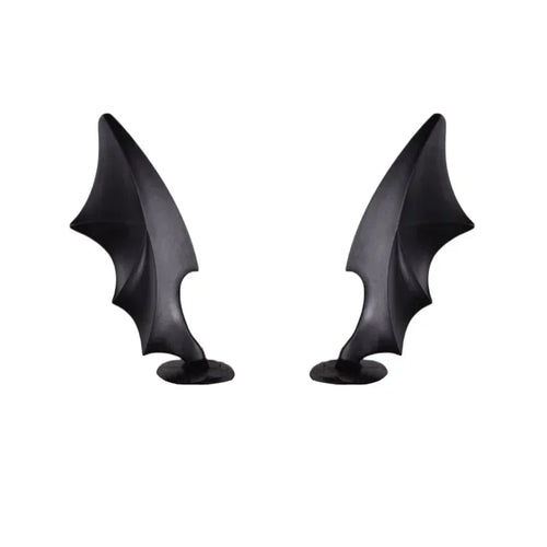 Motorcycle Helmet Devil Horn Silicone Suction Cup Helmet Decoration