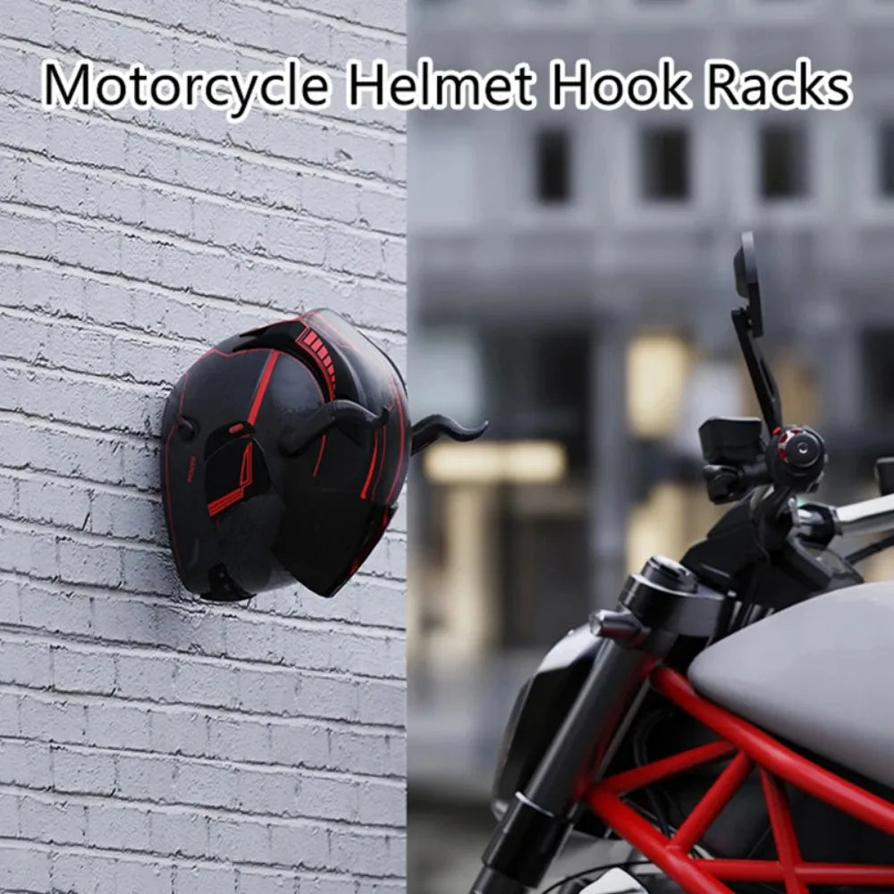 Motorcycle Helmet Hook Racks Multipurpose Hook Hanger Home Luggage