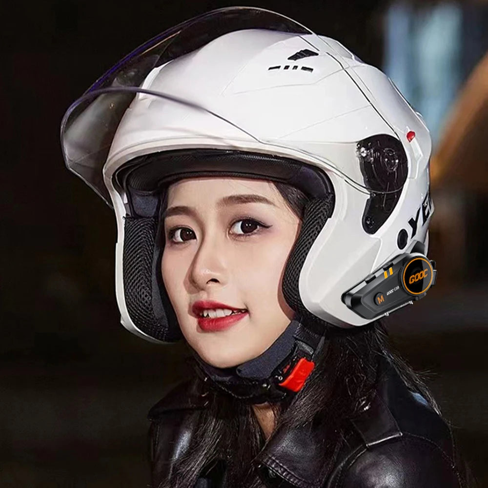Bluetooth 5.3 Helmet Headset Wireless Hands-free Call Phone Kit