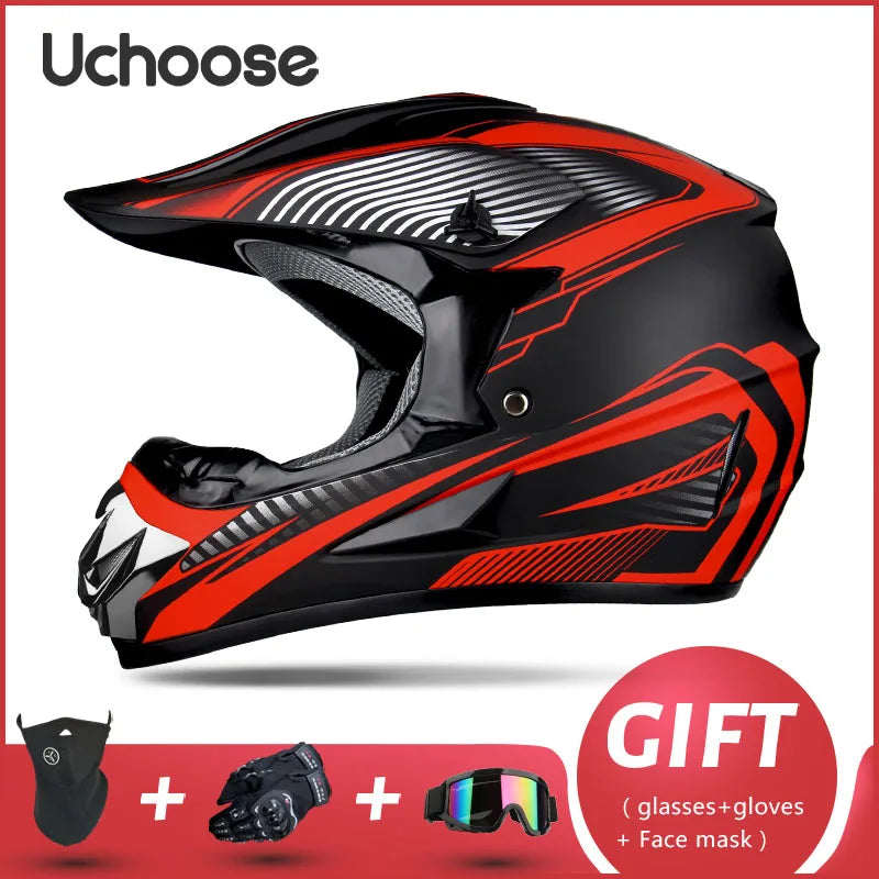 Free Gift For Adults Children Professional Off-road Helmet Motorcycle
